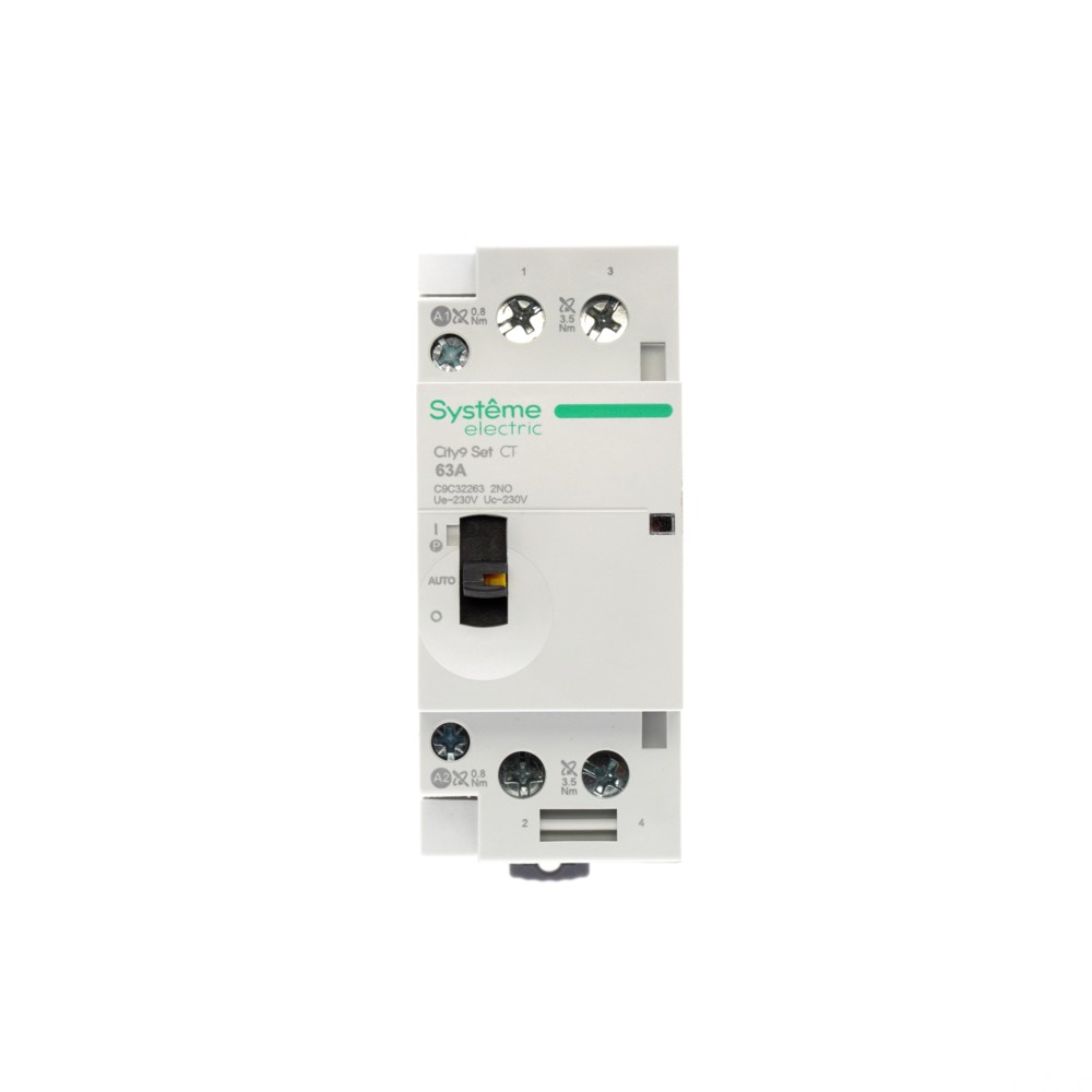 City9 Set Контактор 2P 2НО 63A AC 230В-230В