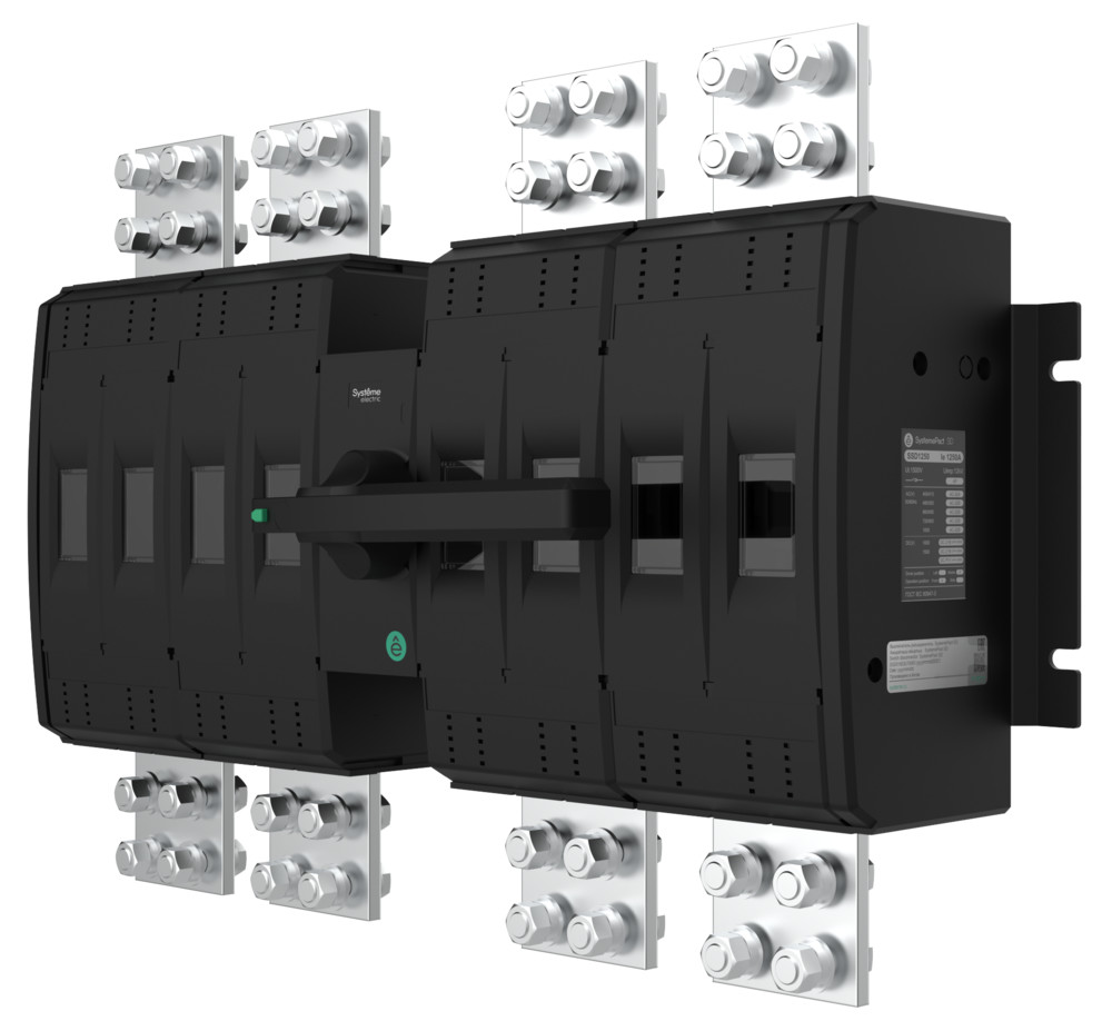 ВЫКЛ.-РАЗЪЕДИНИТЕЛЬ SYSTEMEPACT SD1250 4P 1250A РУКОЯТКА ФРОНТ. ЦЕНТР_РУКОЯТКА ЗАКАЗЫВАЕТСЯ ОТДЕЛЬНО