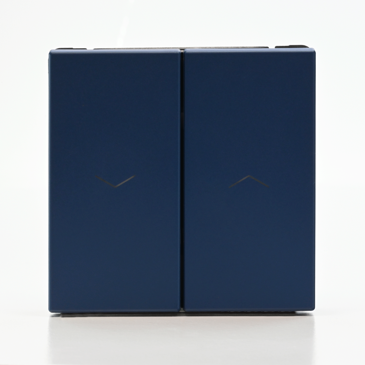 ARTGALLERY 2-клавишный ВЫКЛЮЧАТЕЛЬ ДЛЯ ЖАЛЮЗИ, 2х сх.4, 10А, механизм, быстрозажим. клем., АКВАМАРИН