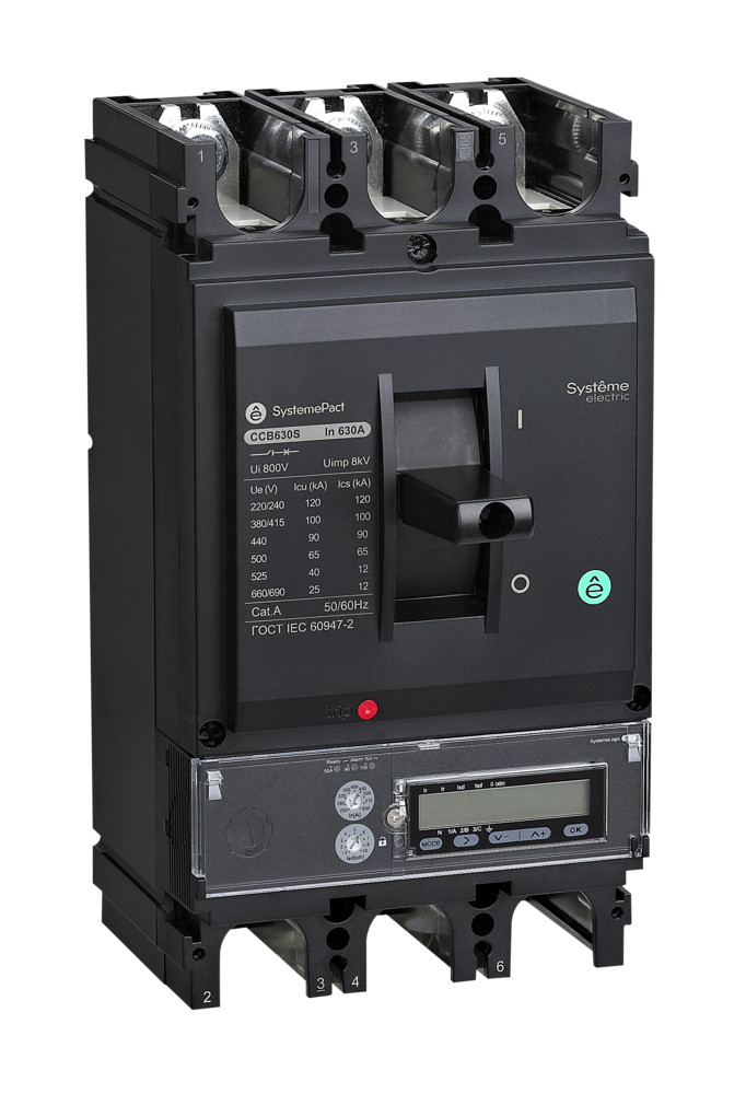 АВТ.ВЫКЛ SYSTEMEPACT CCB630 50KA 3P3D S5.3E 630A