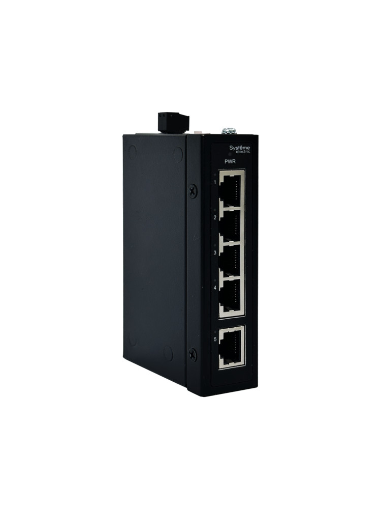 Неуправляемый промышленный коммутатор Ethernet, 5x10/100/1000BaseT