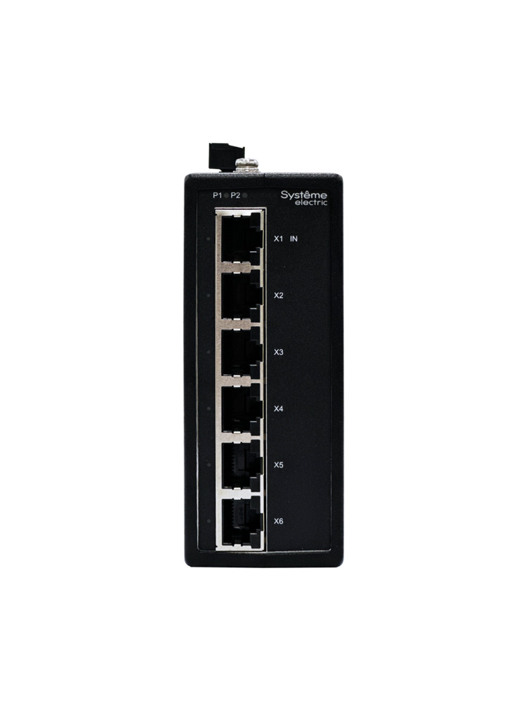 Промышленный концентратор EtherCAT, 6x100BaseT