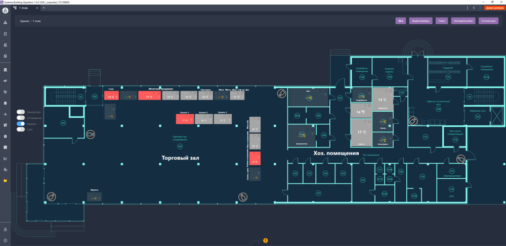 ПО Systeme Building Operation. Лицензия оповещения Telegram, 1 абонент (вирт.лиц.)