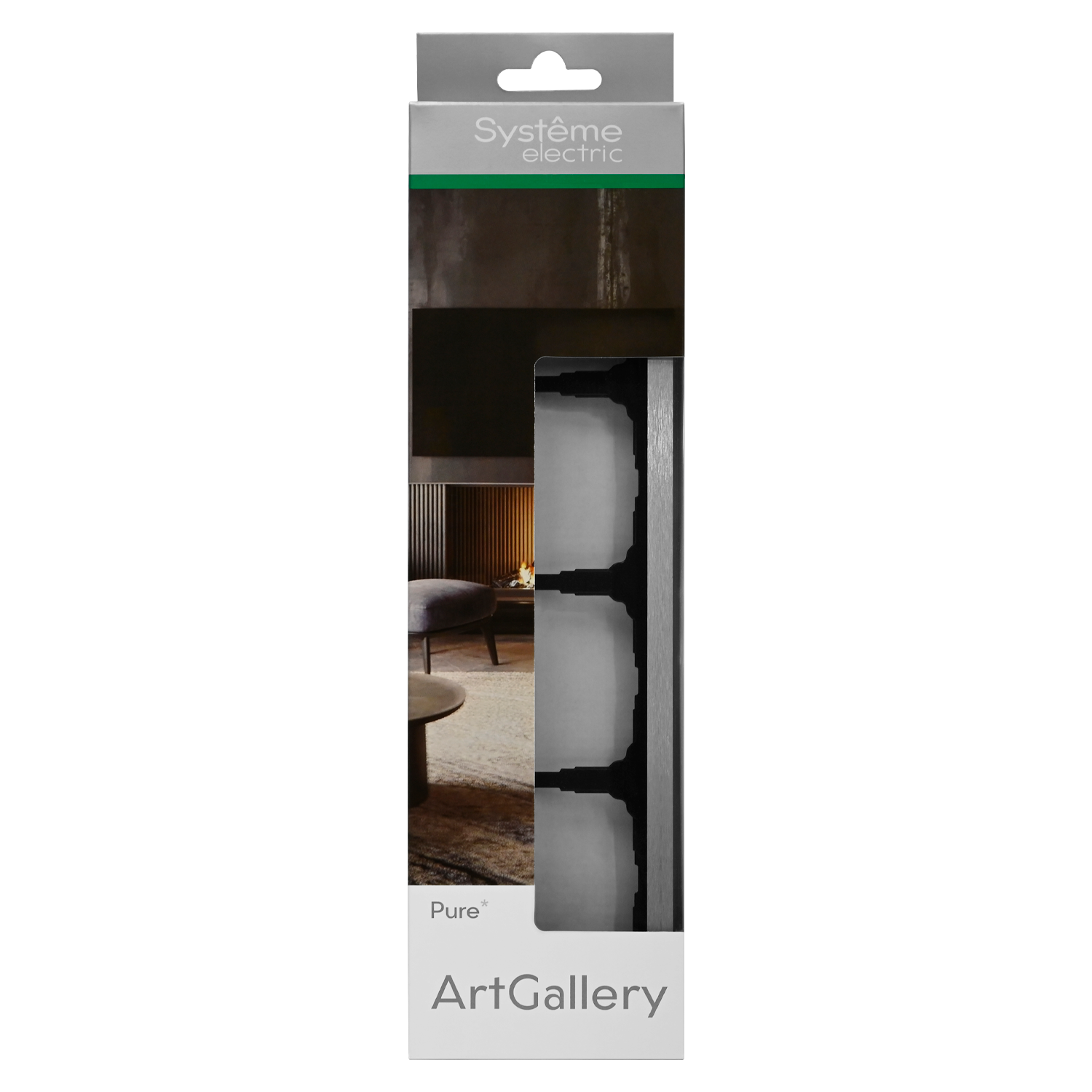 ARTGALLERY PURE 4-постовая РАМКА, МЕТАЛЛ АЛЮМИНИЙ