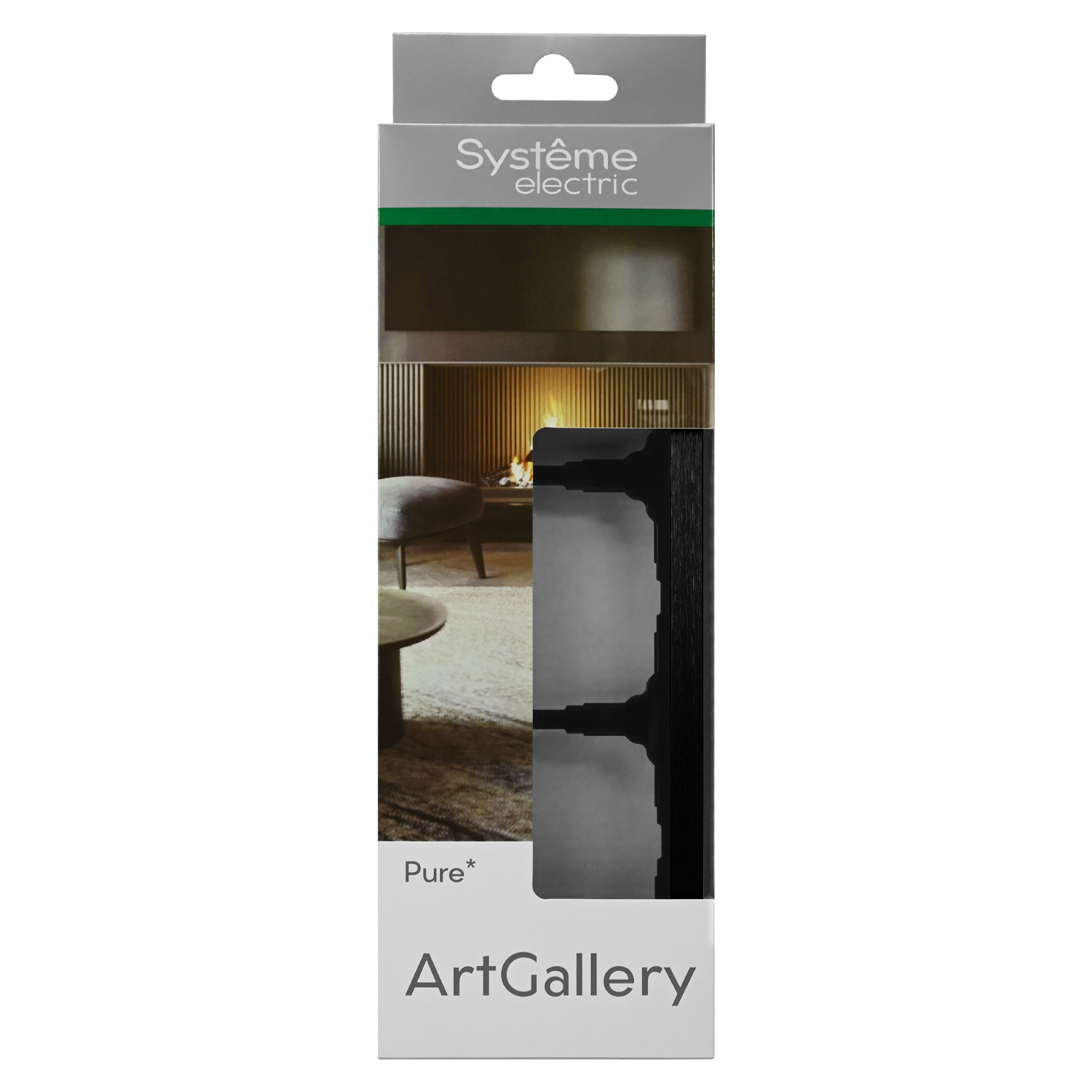 ARTGALLERY PURE 3-постовая РАМКА, МЕТАЛЛ ОНИКС