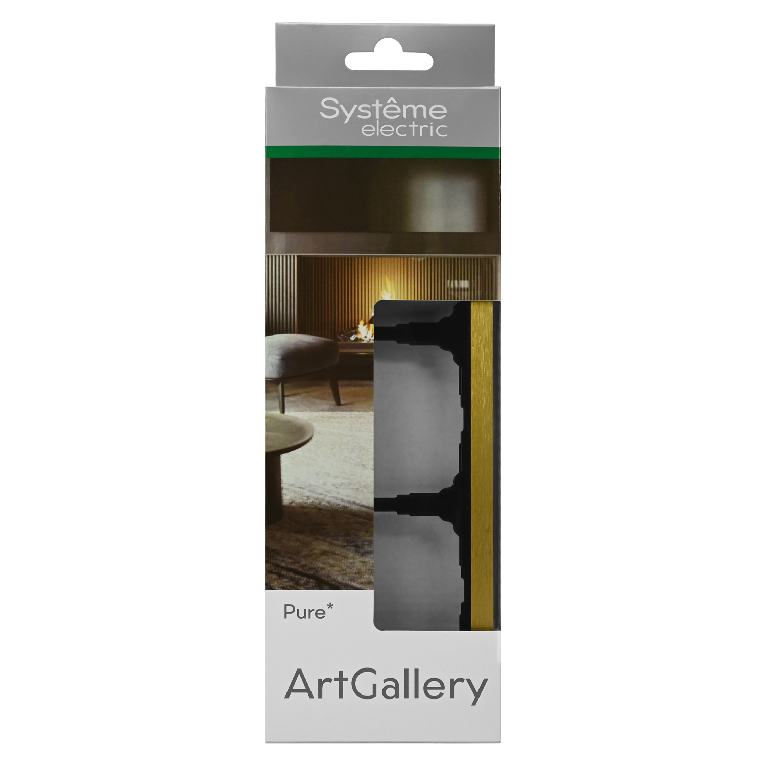 ARTGALLERY PURE 3-постовая РАМКА, МЕТАЛЛ ЗОЛОТО