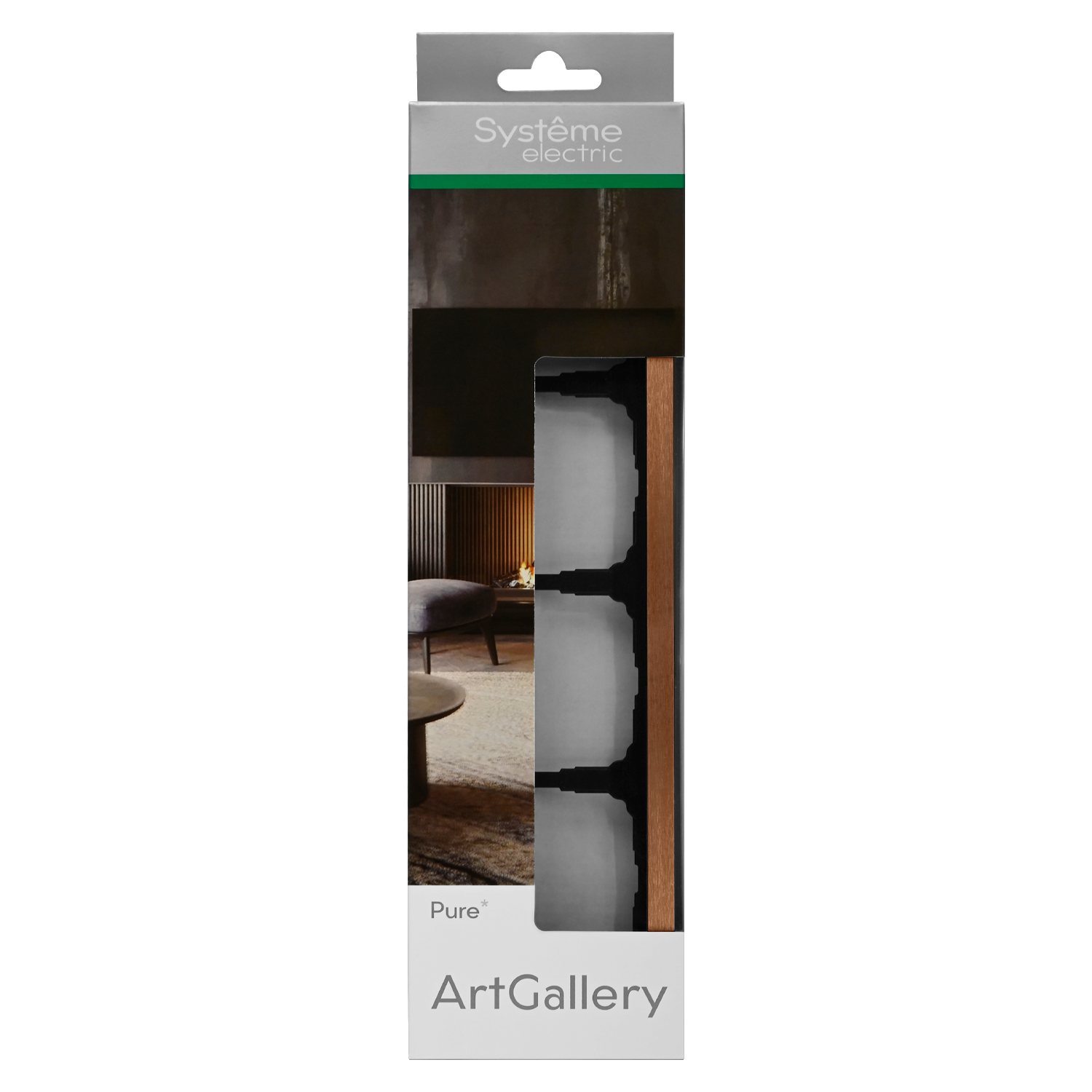 ARTGALLERY PURE 4-постовая РАМКА, МЕТАЛЛ МЕДЬ