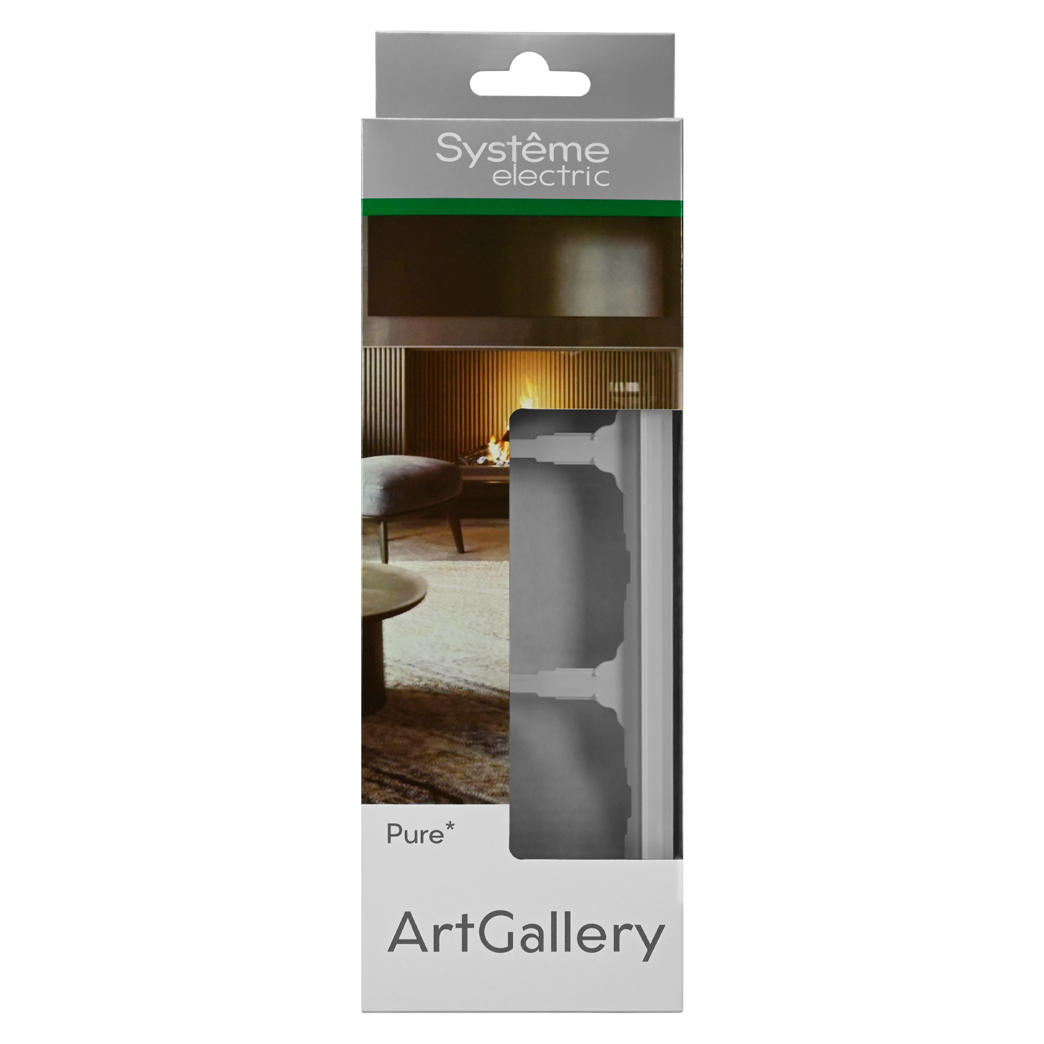 ARTGALLERY PURE 3-постовая РАМКА, ОРГАНИЧЕСКОЕ СТЕКЛО БЕЛЫЙ