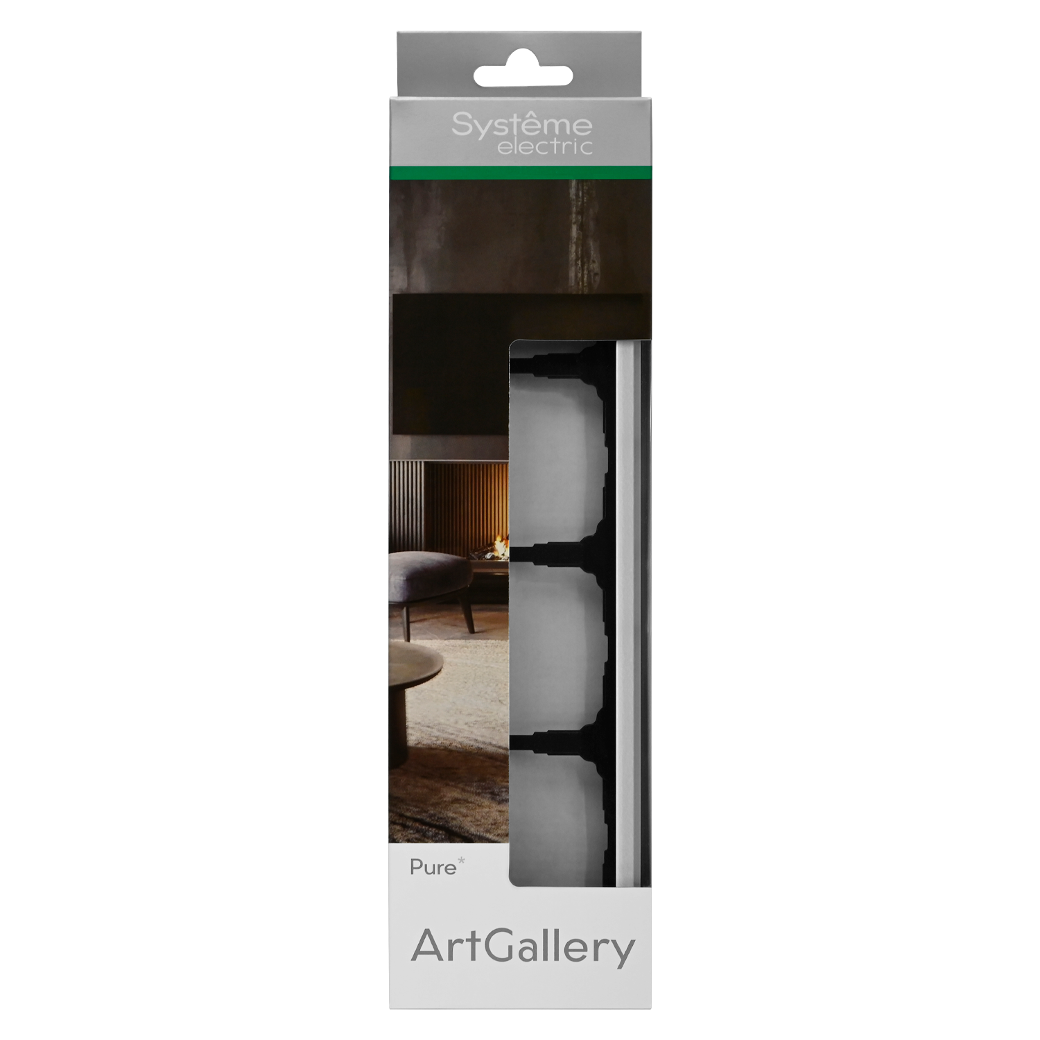 ARTGALLERY PURE 4-постовая РАМКА, ОРГАНИЧЕСКОЕ СТЕКЛО АЛЮМИНИЙ