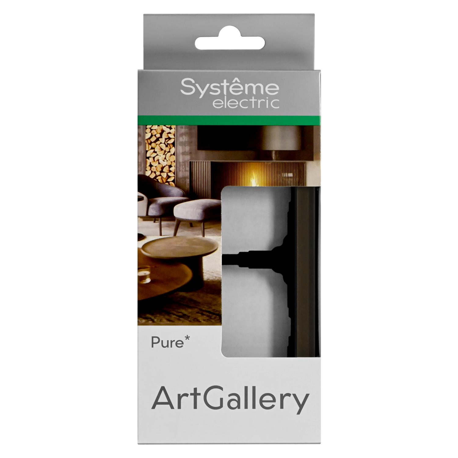 ARTGALLERY PURE 2-постовая РАМКА, ОРГАНИЧЕСКОЕ СТЕКЛО МОККО