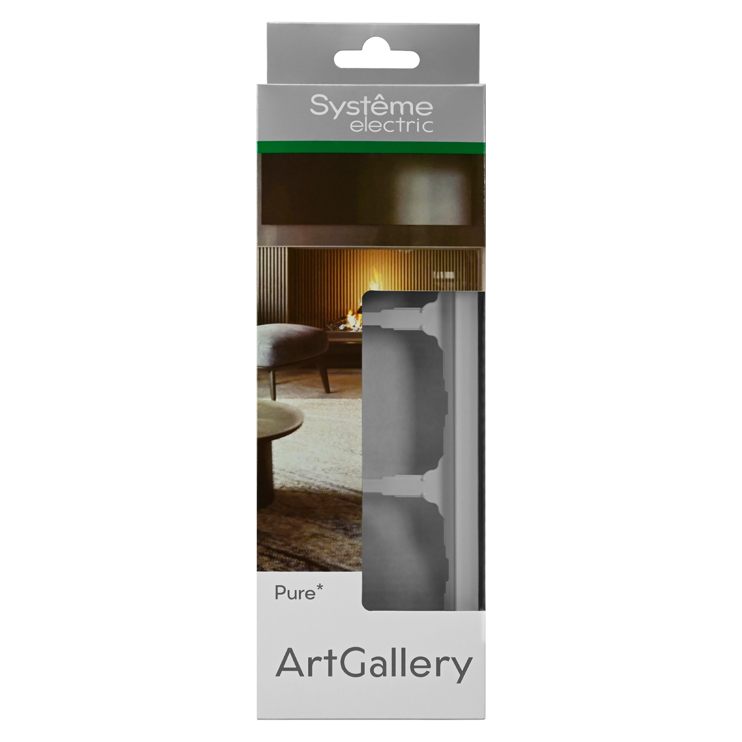 ARTGALLERY PURE 3-постовая РАМКА, МАТОВОЕ ОРГАНИЧЕСКОЕ СТЕКЛО БЕЛЫЙ