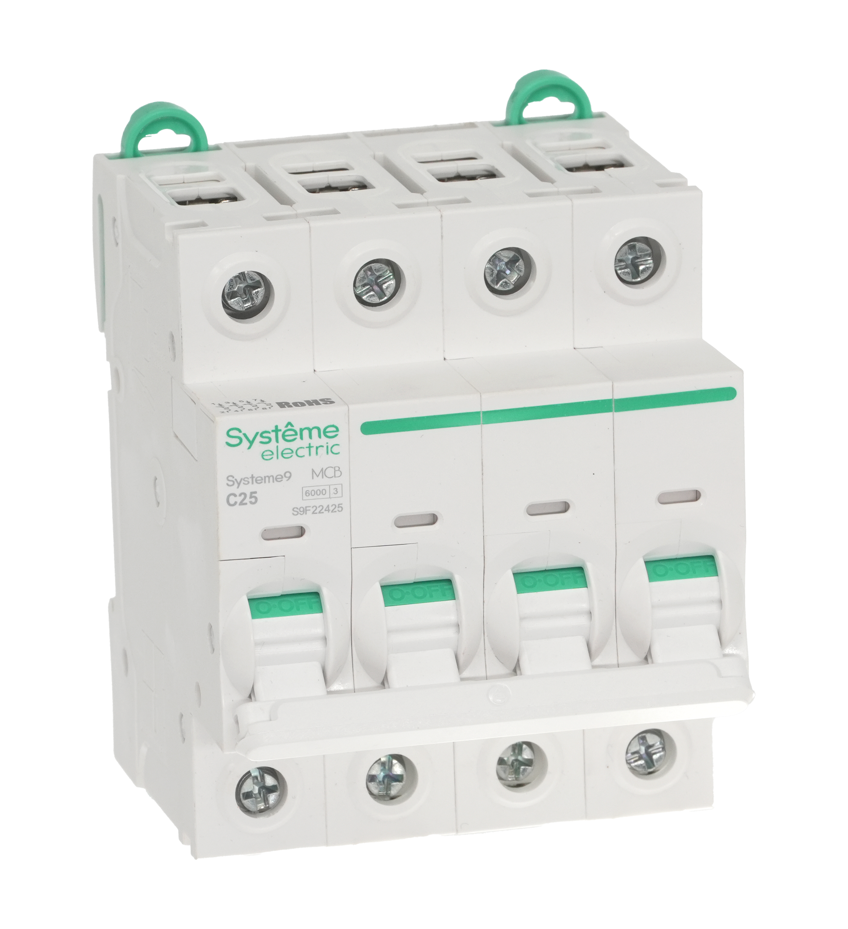Systeme9 Автоматический выключатель (АВ) C 25A 4P 6kA 400В