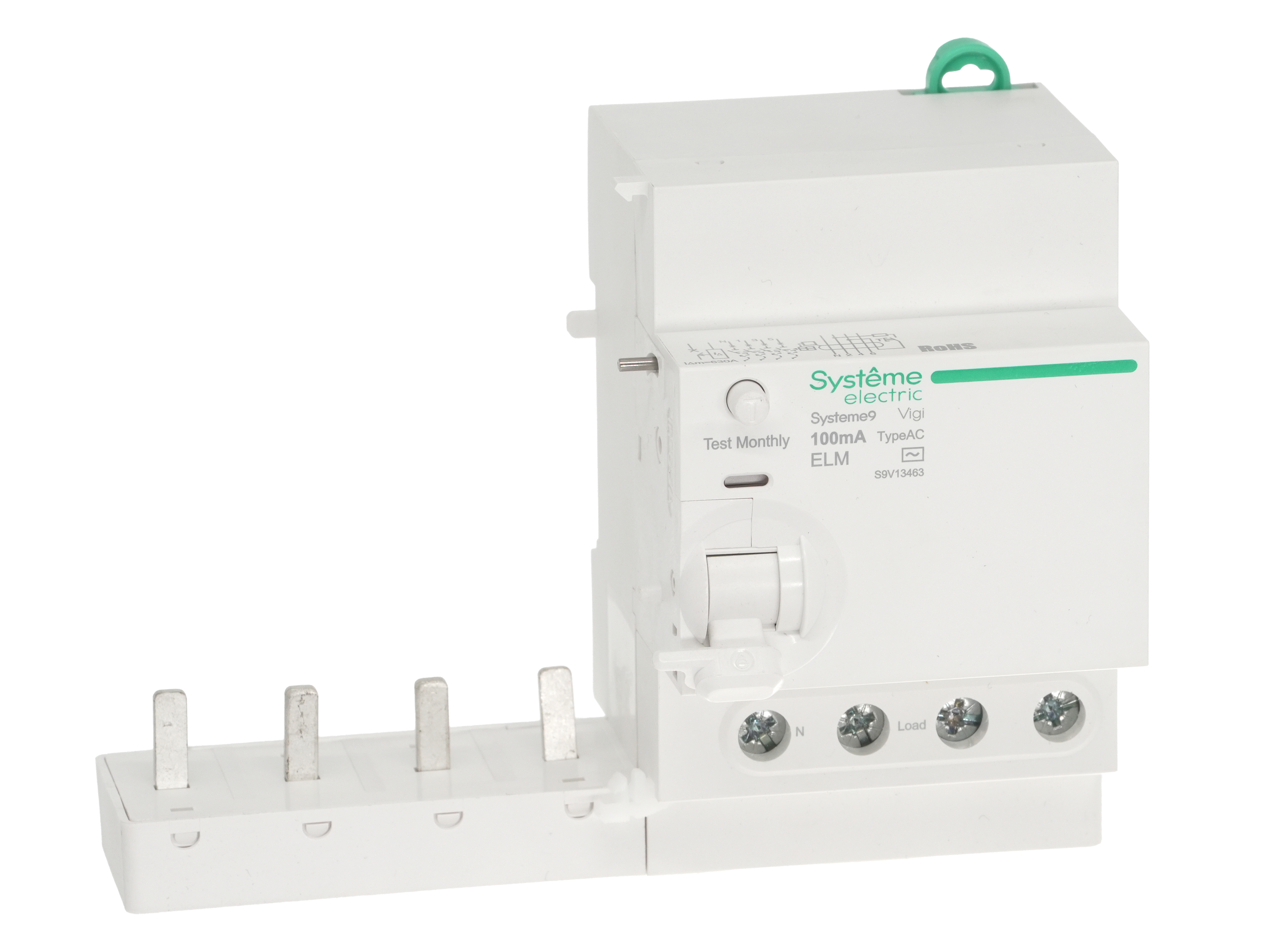 Systeme9 Блок диф. тока (БДТ) 63A 4P 100мА Тип-AC 400В