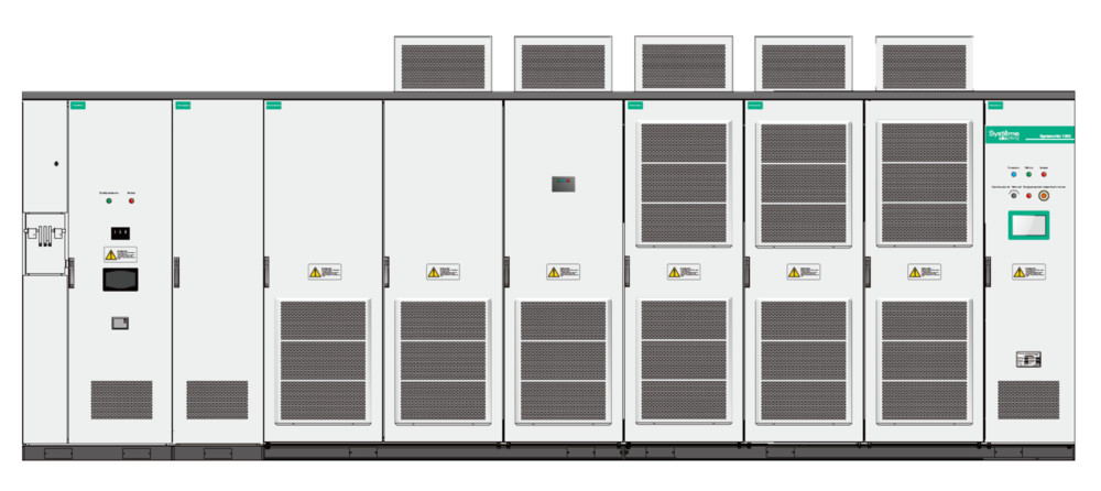 Высоковольтные преобразователи частоты SystemeVar 1200