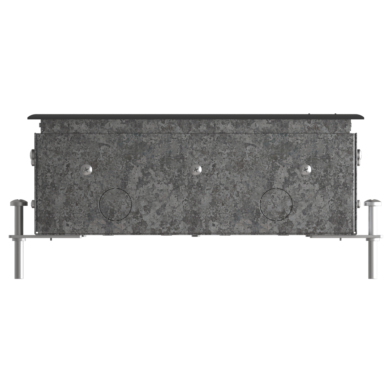 MultiDesk Люк на 16 модулей IP40 для бетонных полов с монтажной коробкой, тип MDK10