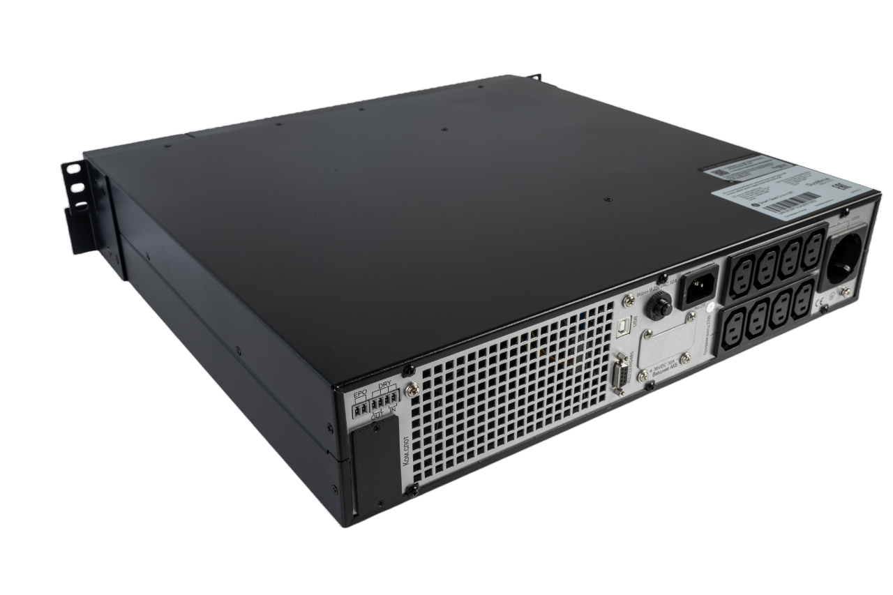 ИБП SRTSE 2 поколения 1000 ВА/Вт, 2U, 8 C13+1 Schuko, USB, RS-232, сухие контакты
