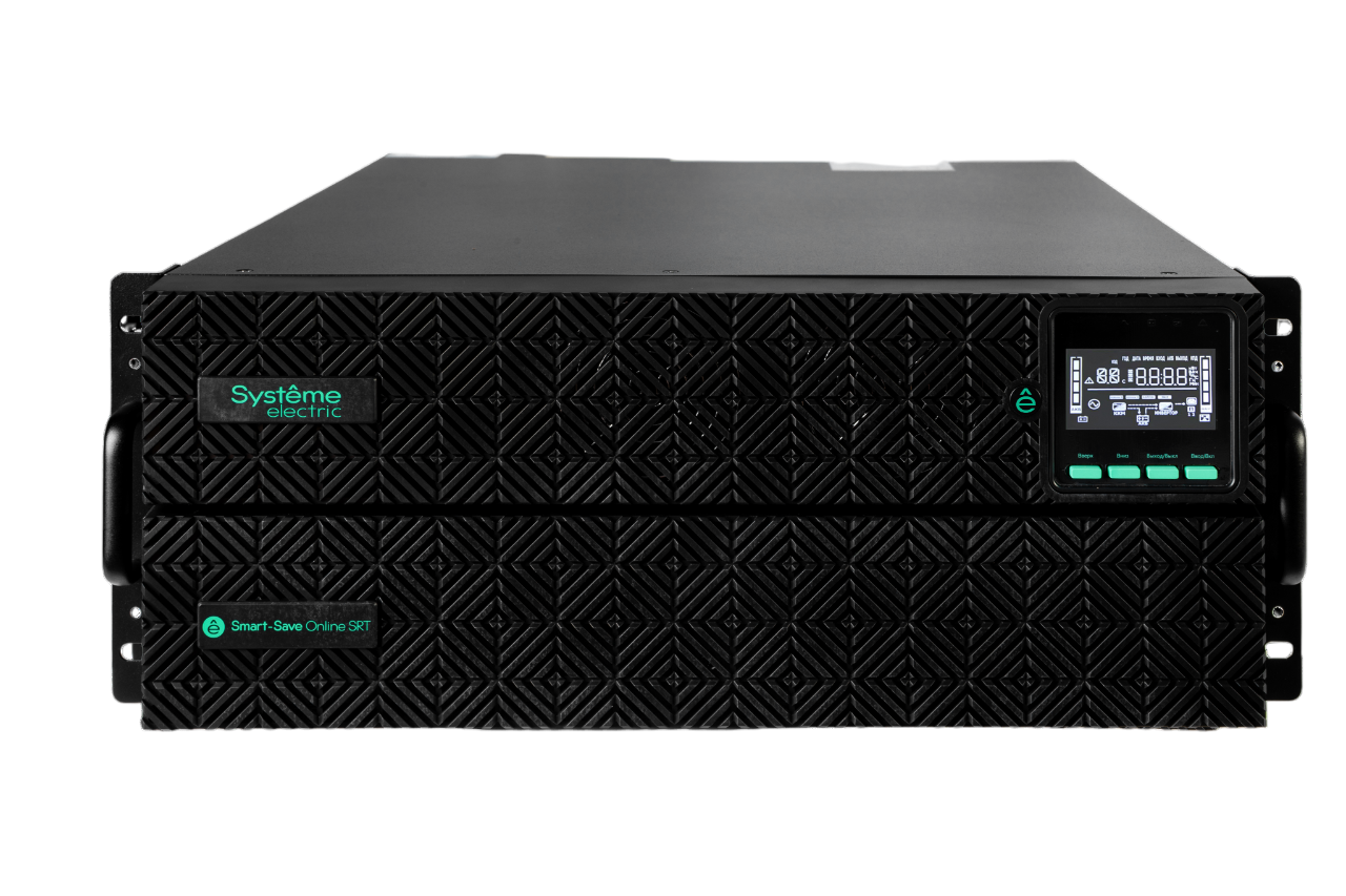 ИБП SRTSE 2 поколения 5000 ВА/Вт, 4U,5 C13+3 C19,USB,RS-232,RS485,COM,сухие контакт,SNMP