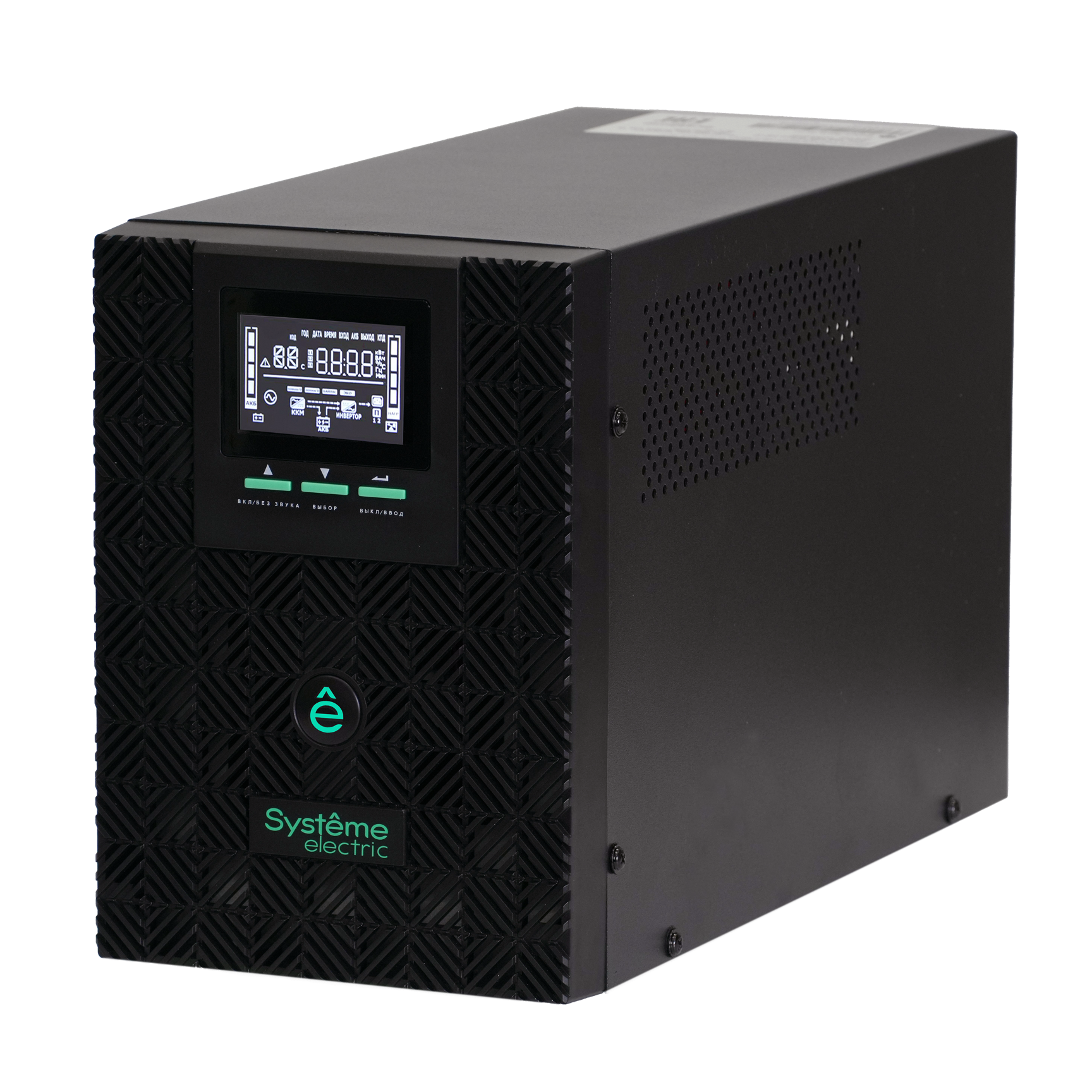 ИБП Smart-Save SMT-Tower Systeme Electric 1000 ВА, 230 В, 1:1, Внутренние АКБ 24В, 6xC13
