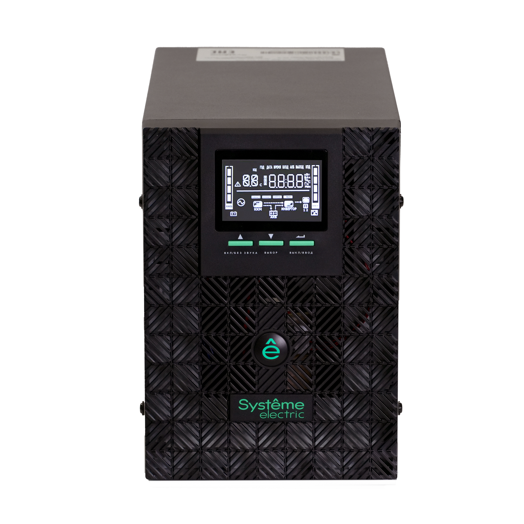 ИБП Smart-Save SMX-Tower Systeme Electric 2000 ВА, 230 В, 1:1, Внешние АКБ 48В, 3хShuko