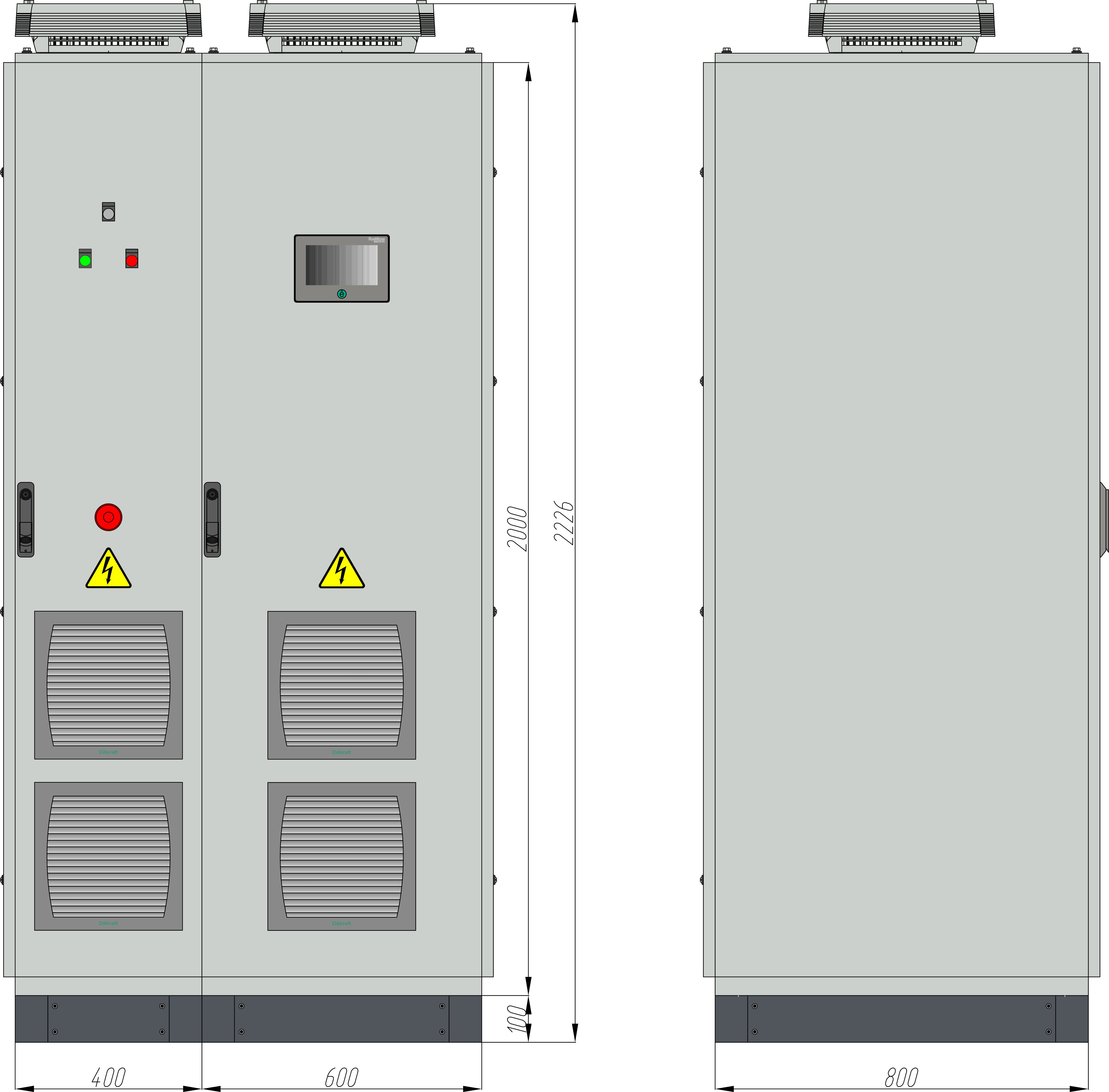 Шкаф управления SEC25ST6MAUT0400 / ПЧ STV900 CABINET 3Ф 400В 250/280 кВт