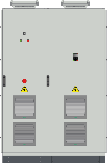 Шкаф управления SEC31ST7LAUT0400 / ПЧ STV900H CABINET 3Ф 400В 315 кВт