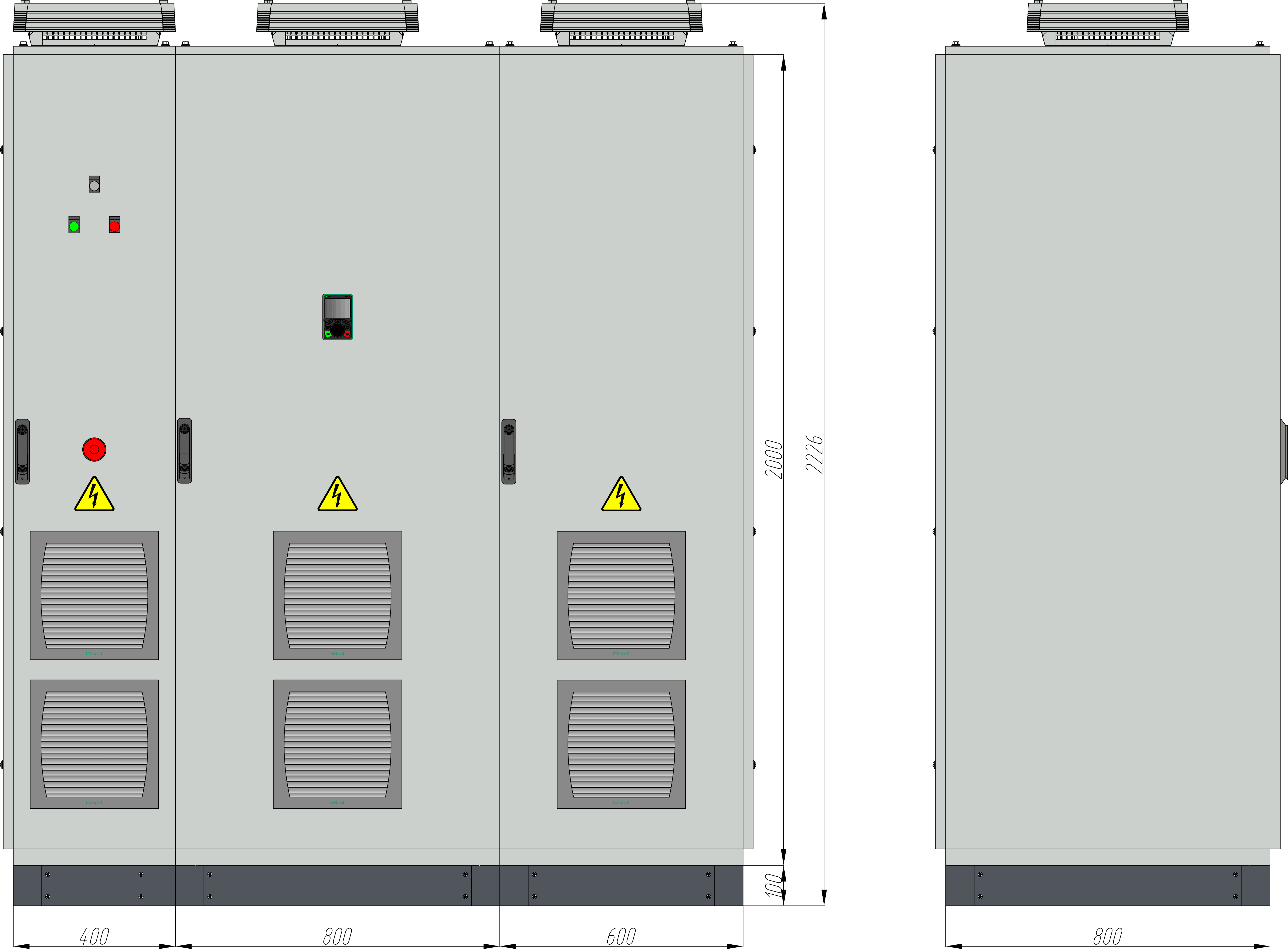Шкаф управления SEC45ST7SAUT0400 / ПЧ STV630 CABINET 3Ф 400В 450/400 кВт