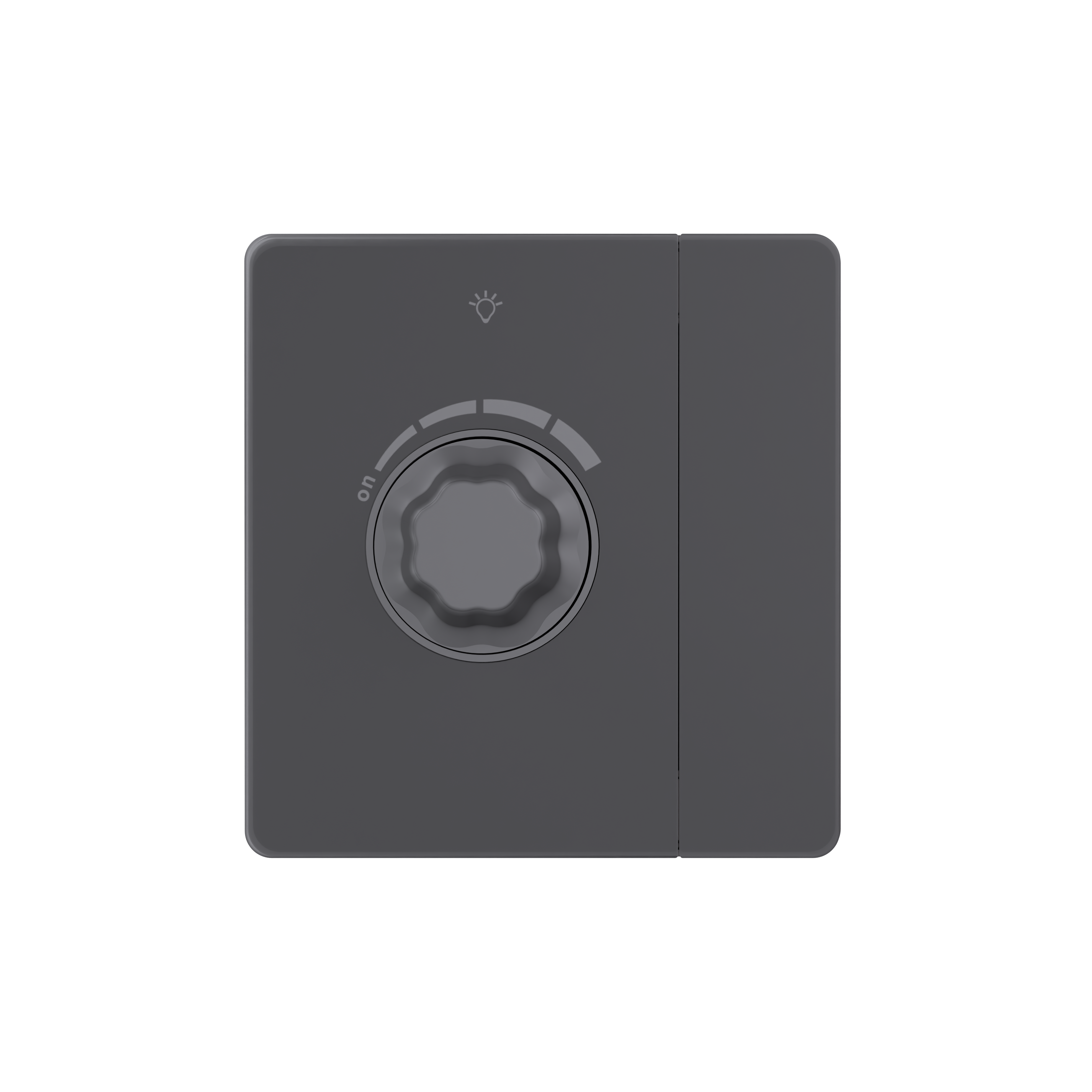 Systeme Infinity, Светорегулятор TRIAC c выключателем С/У 300Вт (250В), Вулканический пепел