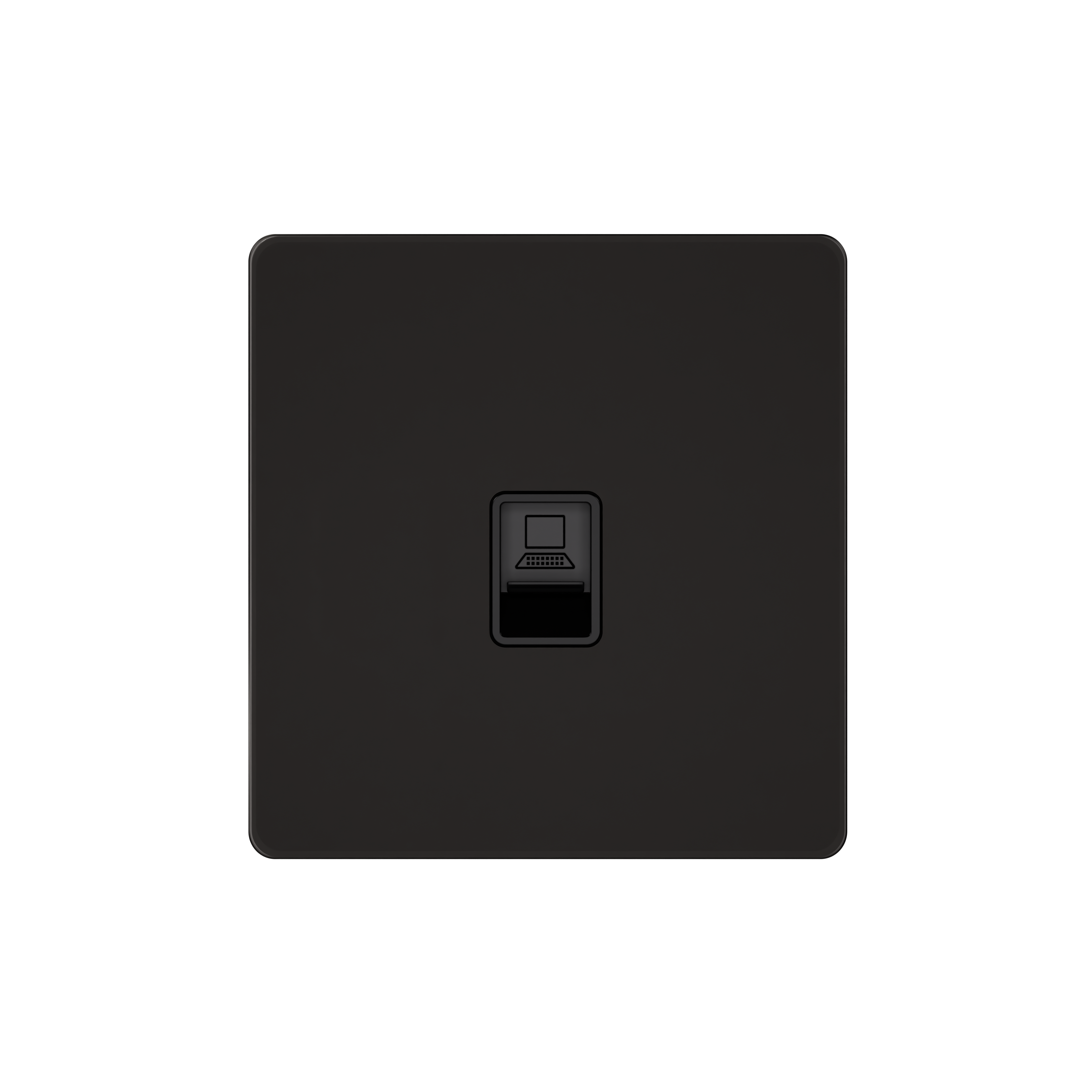 Systeme Infinity, Розетка информационная С/У RJ-45 кат.5e, Полярная ночь