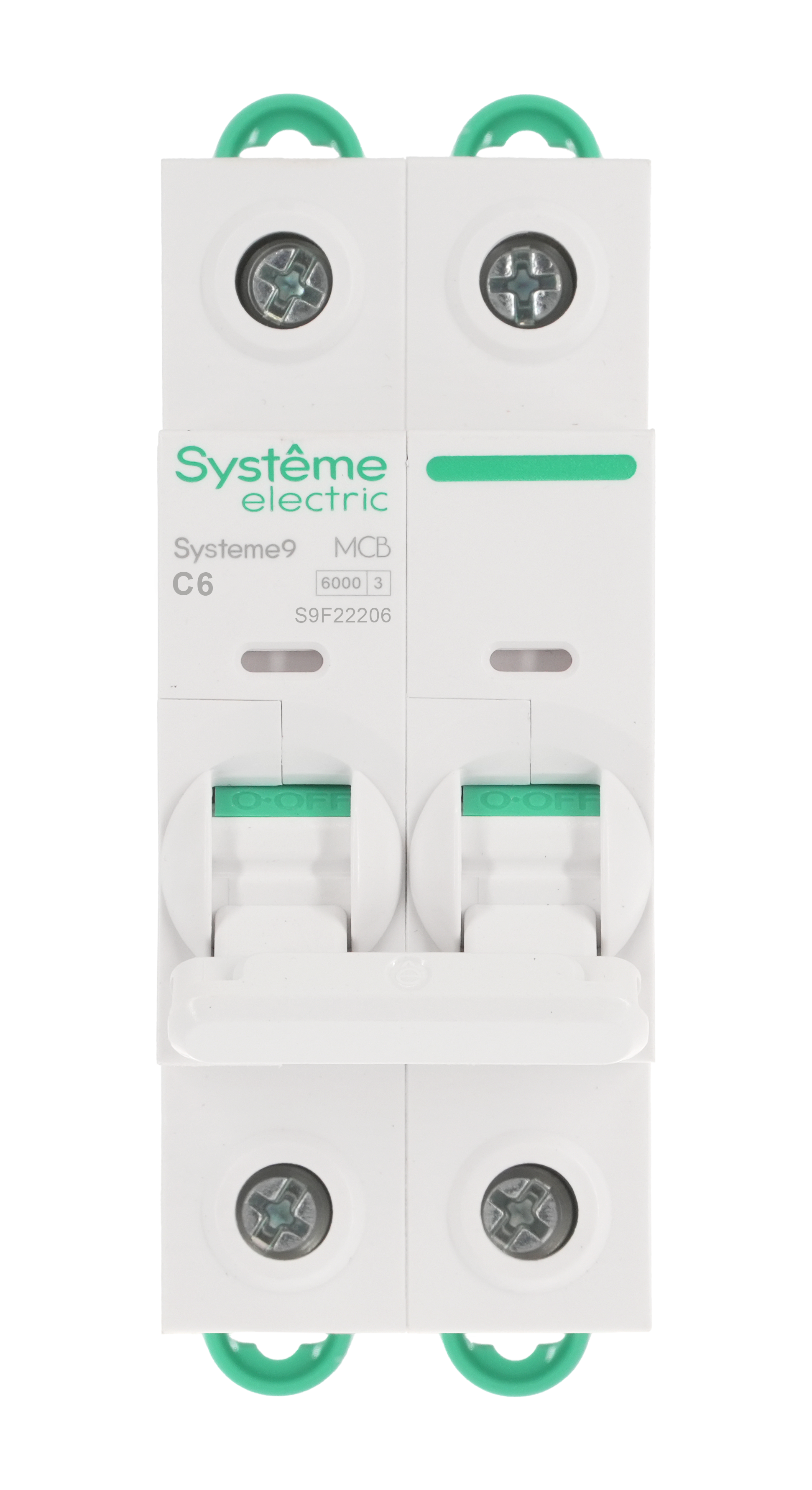 Systeme9 Автоматический выключатель (АВ) C 6A 2P 6kA 400В
