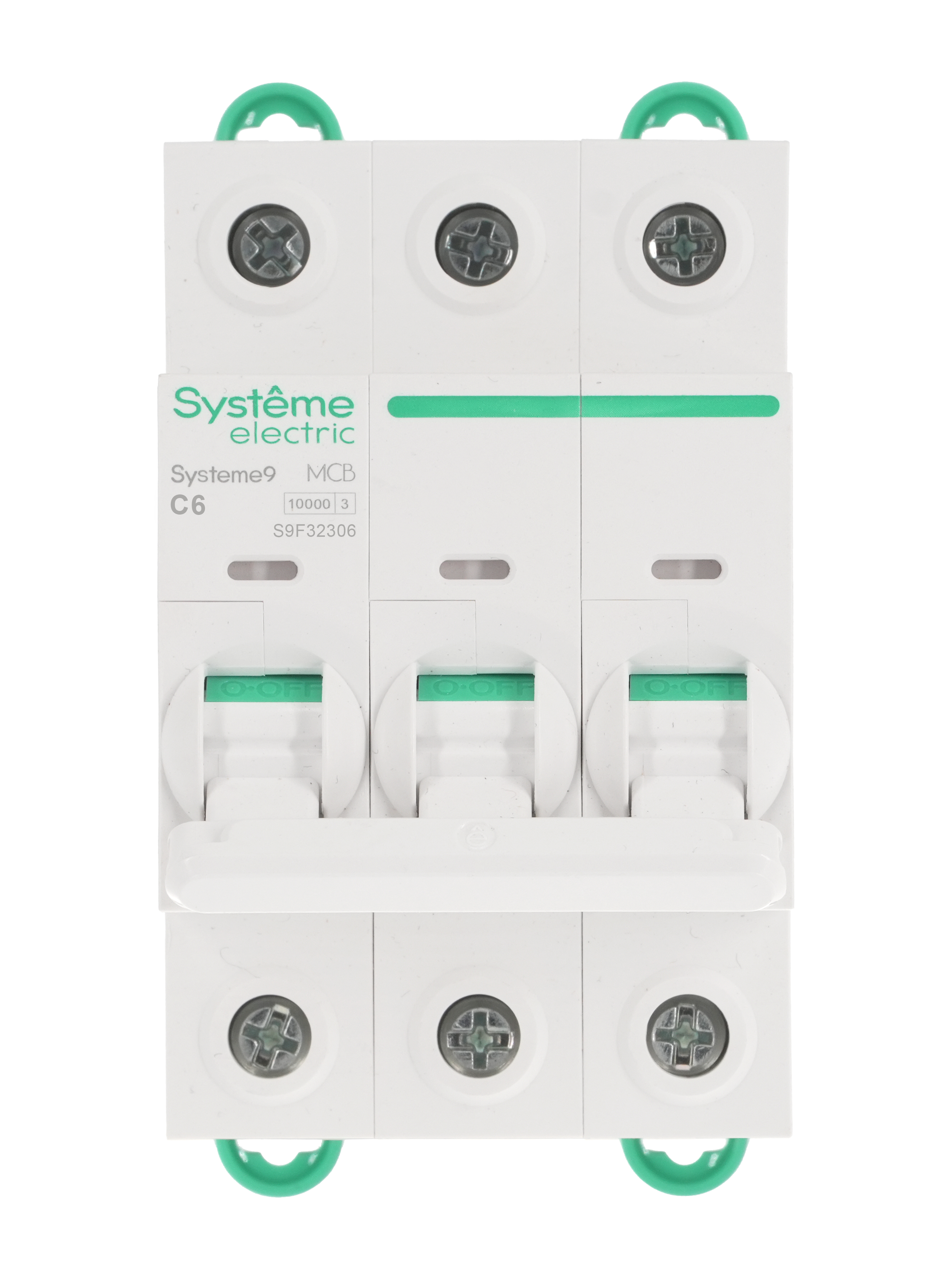 Systeme9 Автоматический выключатель (АВ) C 6A 3P 10kA 400В