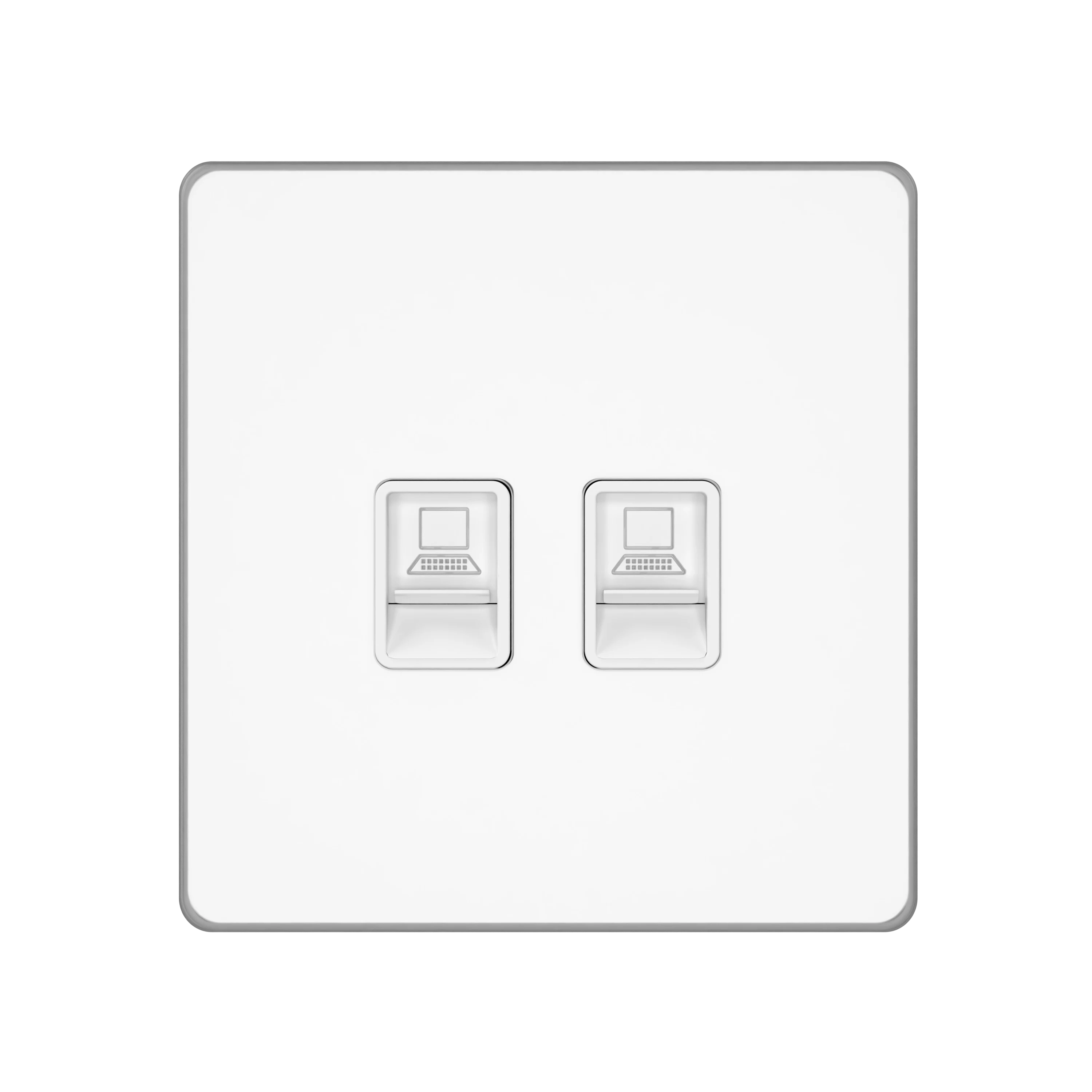 Розетка информационная RJ-45 кат.5e 2-я